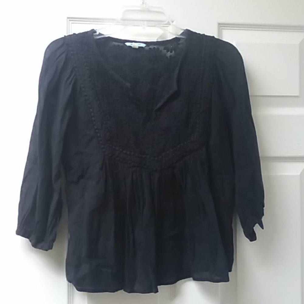 Black Leifnotes Top - image 1